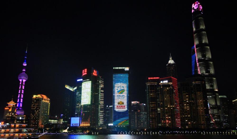上海地标灯光秀广告,上海中心LED屏广告,上海地标灯光秀价格